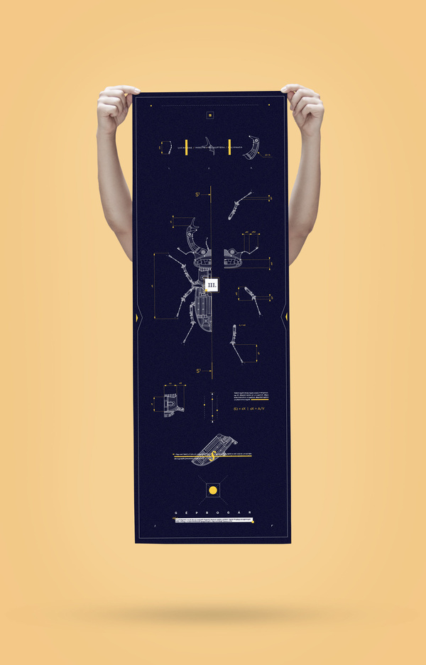 Mechanical Insects by Marton Borzak #print #design #graphic #illustrations #beetles
