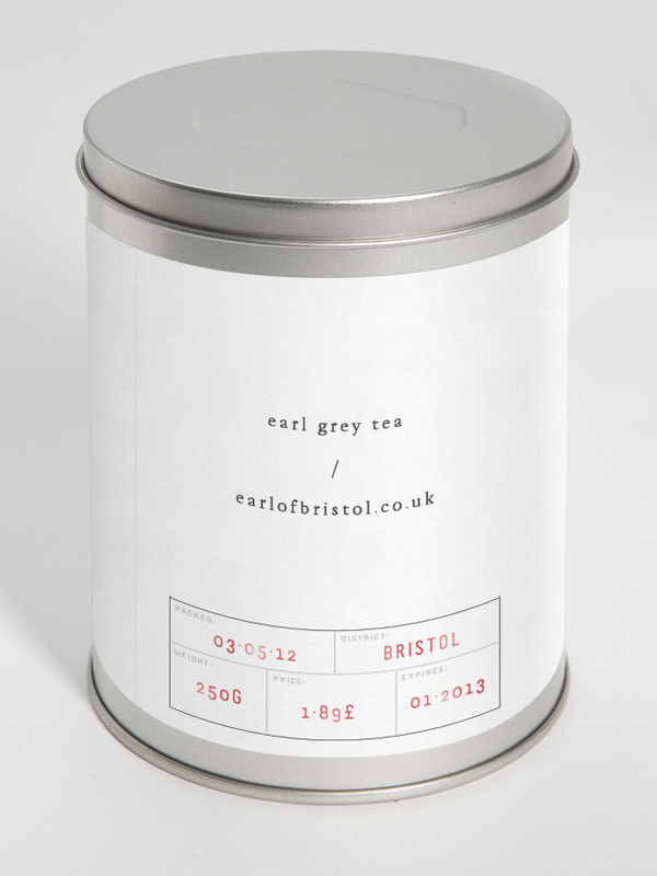 Earl/Grey - Faust #packaging #food #typography
