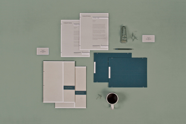 Cooney & Conway Collateral by Will Miller #identity