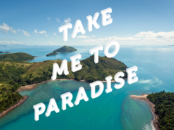 Take me to paradise #roadtripperscom #design #travel #ui