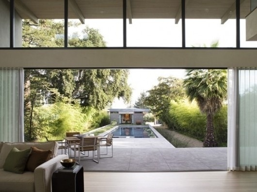 WANKEN - The Blog of Shelby White » Modern St. Helena Home in California #modernism #pool #architecture