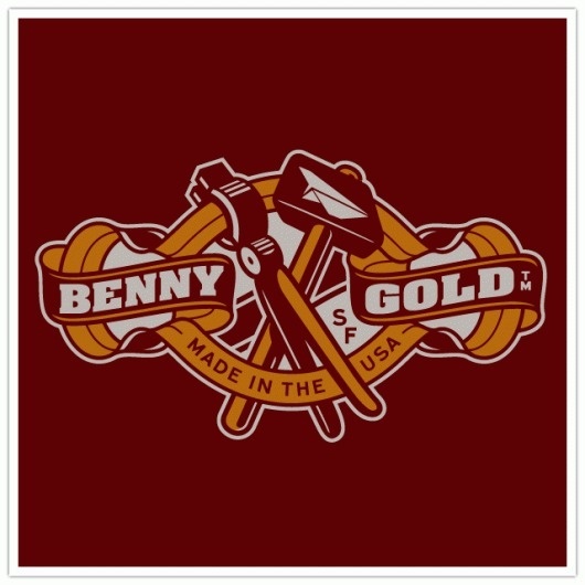 Clark Orr Design Company - Custom Illustration & Design - Benny Gold, Industry Label #orr #logo #clark