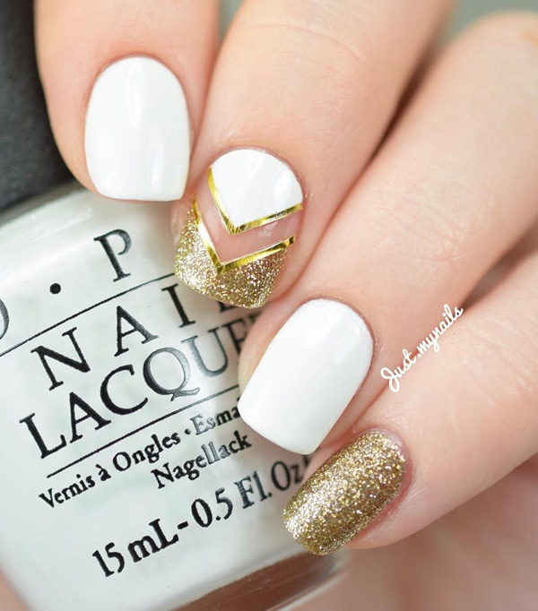 45 Gold Nails You Wish to Try