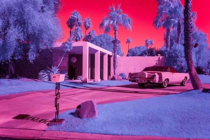 Infra Realism: Hypercolour Photos of California by Kate Ballis