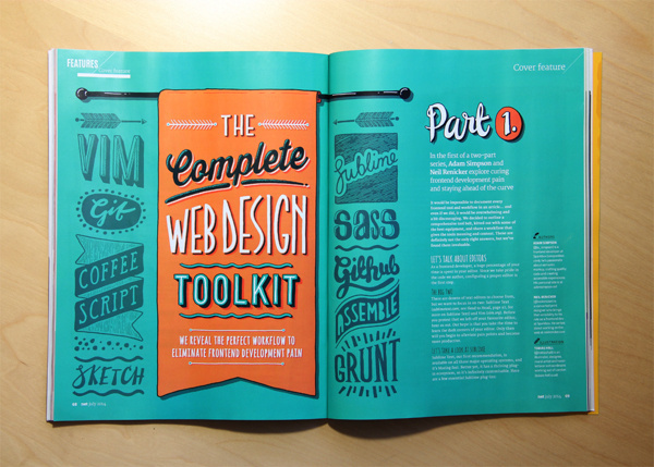 Net Magazine on Behance #magazine