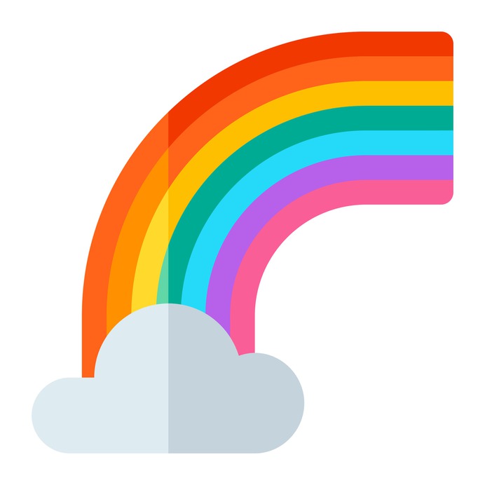 See more icon inspiration related to rainbow, sun, spectrum, atmospheric, weather and nature on Flaticon.