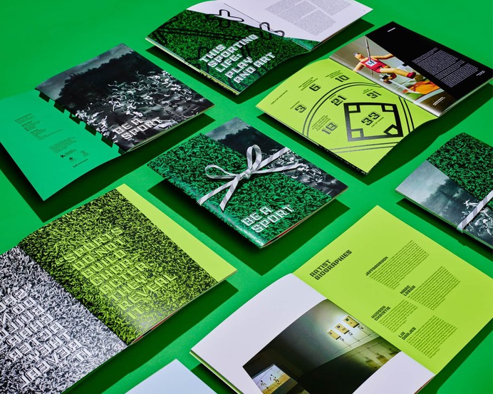 Be a Sport Editorial - Mindsparkle Mag The White Room designed Be a Sport Editorial. How do you mix art and sport? You bundle them up in a nice little package and wrap it (literally) with a hockey skate lace. #logo #packaging #identity #branding #design #color #photography #graphic #design #gallery #blog #project #mindsparkle #mag #beautiful #portfolio #designer