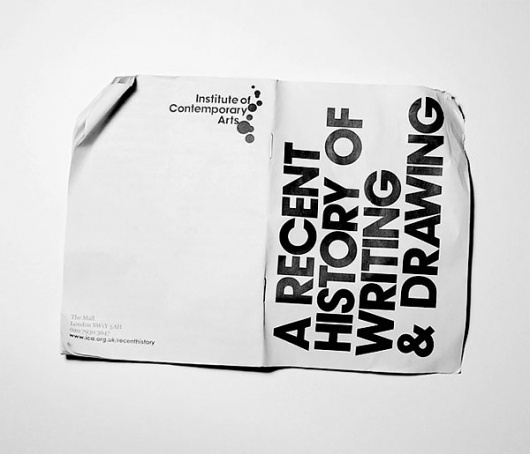 RHWD.jpg 600×515 pixels #print #design #of #contemporary #arts #typeface #institute #typography