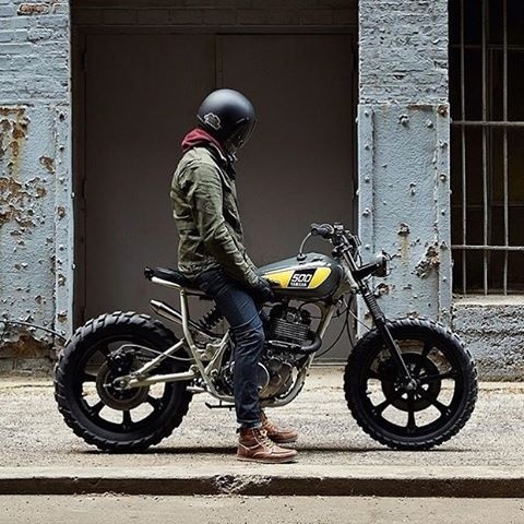 Yamaha SR500 #moto