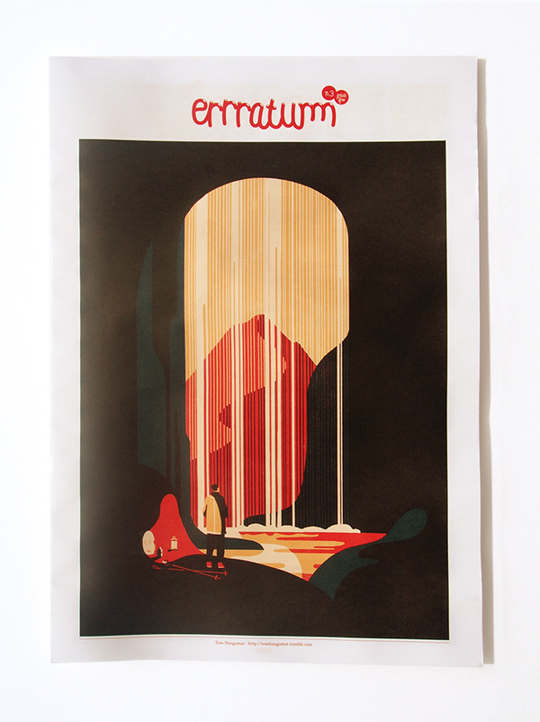 Errratum on Behance #print #magazine #illustration