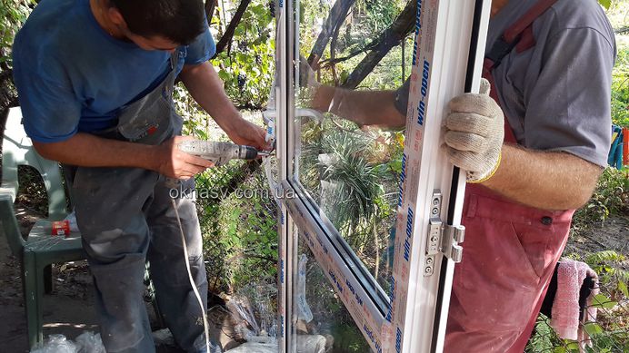 Metal-plastic doors / Plastic doors. Krivoy Rog.