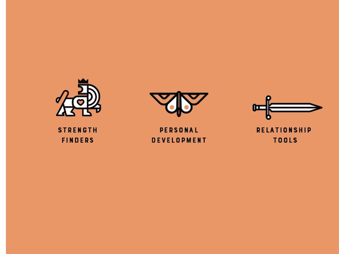 Icons sword butterfly heart lion #icon #icons #iconography #symbol #icondesign #illustration #graphicdesign #minimal