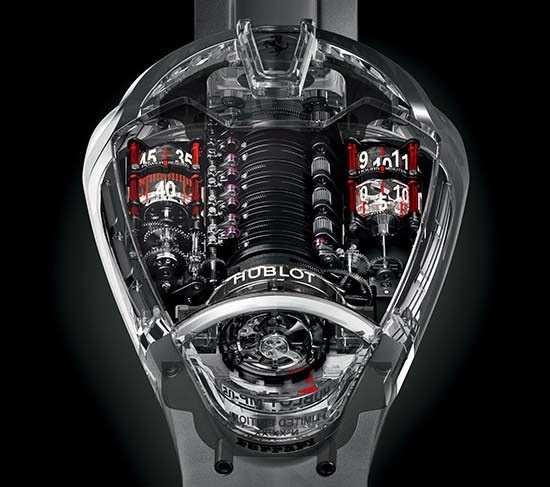 Too cool. Hublot MP-05 LaFerrari Sapphire. #LaFerrari #Hublot #Sapphire #instawatch #baselworld #baselworld2016 #baselworldabtw #watchnerd #