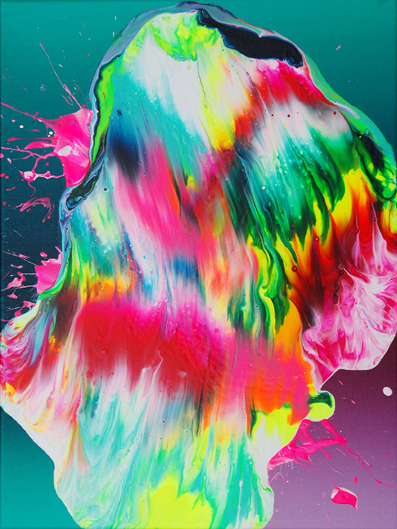 Yago Hortal. Supersonic Electronic Art #abstract #contemporary #illustration #art #painting
