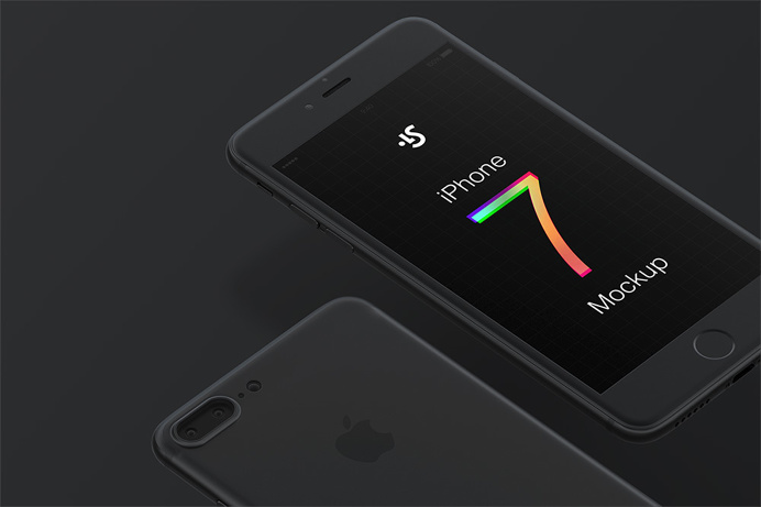 Free iPhone 7 Mockup for Photoshop and Sketch