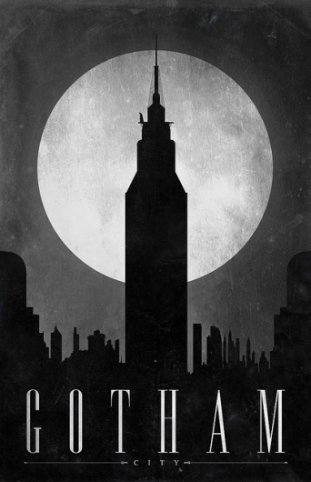 Gotham | Flickr - Photo Sharing! #gotham #poster #batman