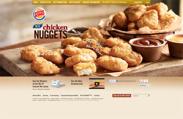 Burger King #website