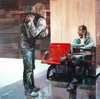 dan voinea - gallery #interior #figure #painting
