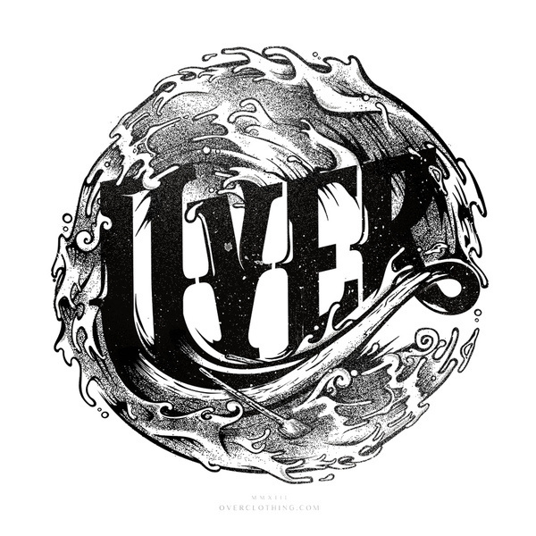 Overflow | Flickr Photo Sharing! #type #illustration
