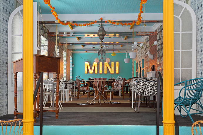 MINI & dASSA bASSA restaurant Guille Garcia-Hoz - www.homeworlddesign. com (6) #interior #design #restaurant