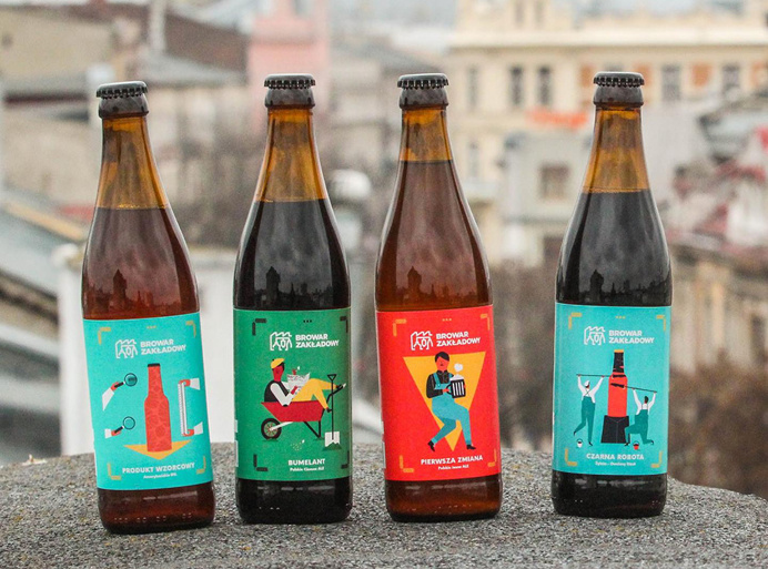 illustration, beer, design, quirky