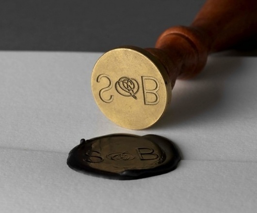 Orthodoxou & Wilhelm Wedding | Lovely Stationery #stamp