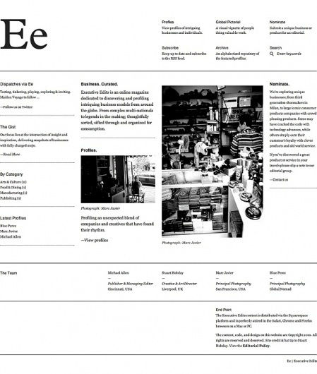 Executive Edits : Beta on the Behance Network #monochrome #awesome