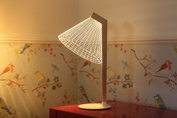 New 3D Optical Illusion Lamps by Studio Cheha