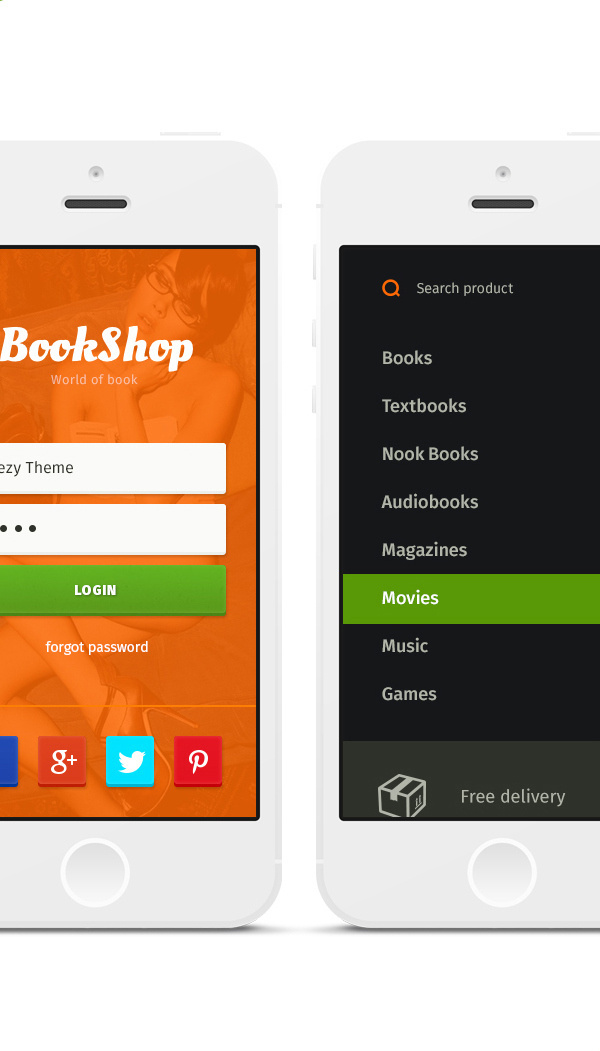 Bookshop & Free PSD Pack on Behance #flat #bookshop #template #hezytheme #shop #psd #free #books #responsive #black #store #ecommerce #webdesign #dark #hezy #web