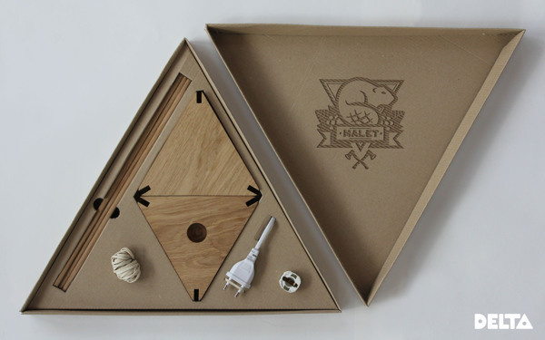 DELTA Lamp on Behance #packaging