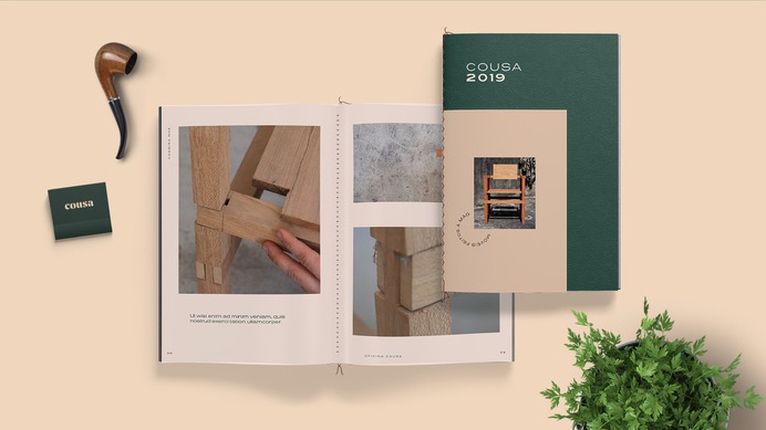 Cousa Branding - Mindsparkle Mag Brand identity for Causa, a woodworking studio from Embu des Artes, Brazil. #branding #identity #design #color #photography #graphic #design #gallery #blog #project #mindsparkle #mag #beautiful #portfolio #designer