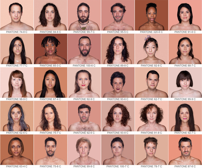 HUMANAE BY ANGÉLICA DASS - follow dailyinspiration #skin #colour #faces #pantone