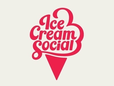Dribbble - Ice Cream Social by Patrick Mahoney #branding #cream #logo #type #ice