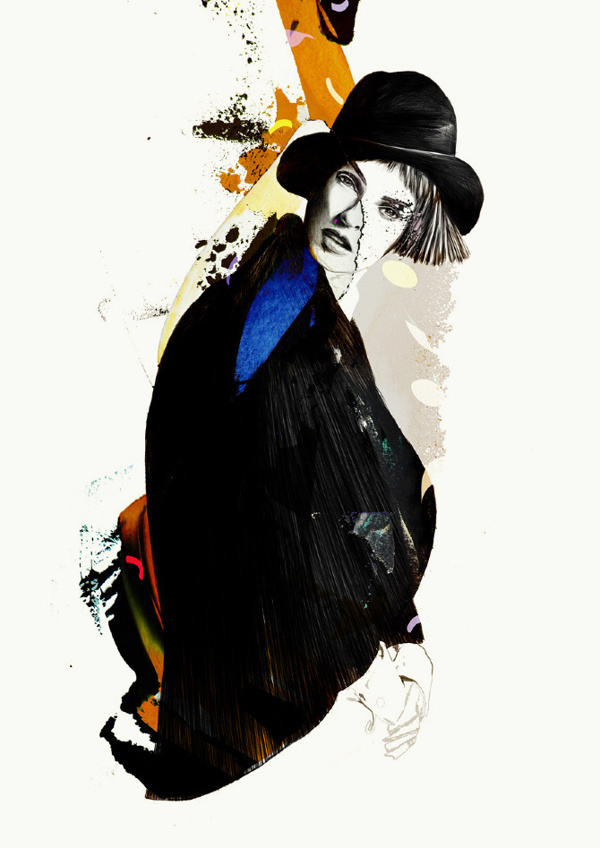 'OVEREXPOSED' Illustrations 2012 on Behance #fashion #illustration
