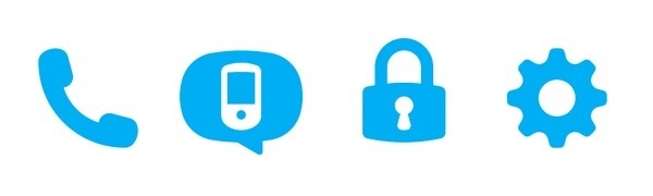 Skype icons by Buzz Usborn #icon #picto #symbol #sign