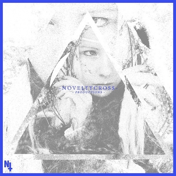 Novelty Cross// #woman #cross #black #stippling #women #triangle #novelty #grey #typography