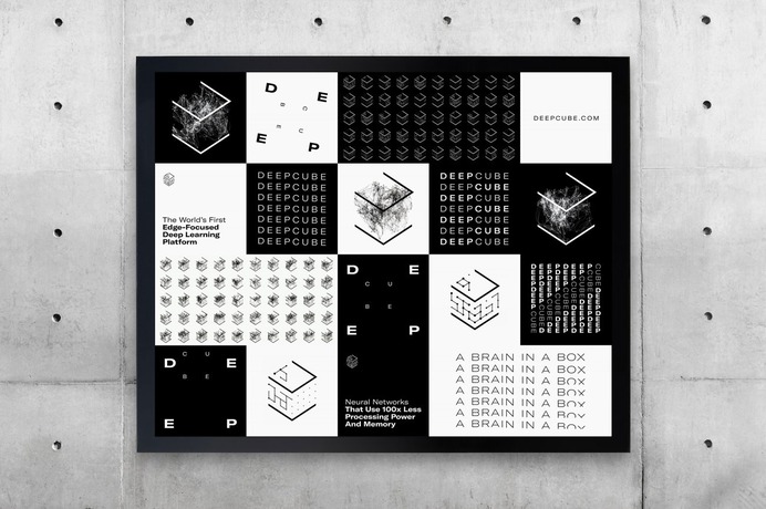 DeepCube Branding - Mindsparkle Mag DeepCube is a deep learning company building technologies on the cutting edge of artificial intelligence that wanted an identity that spoke to their expertise without exposing the details of their approach. #logo #photography #identity #branding #design #color #photography #graphic #design #gallery #blog #project #mindsparkle #mag #beautiful #portfolio #designer