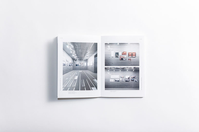The Spatial Beauty of Memory #print #book #photography #type #grid #layout #spread #typography #minimal