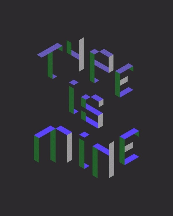Type Hello World, type is mine #font #world #mine #is #hello #type #typo #typography