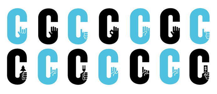 covington logo #font #c #typography