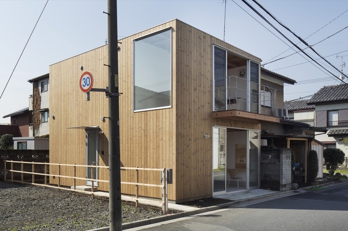 Wooden Box House