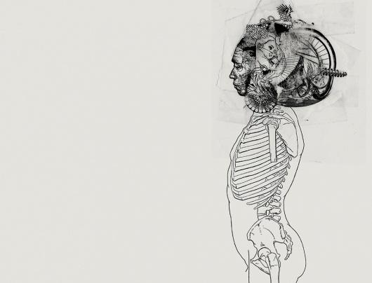 tumblr_lz154ycaN11qz9v0to1_1280.jpg (JPEG Image, 1000 × 763 pixels) #deformed #skeleton #diagram #head #scientific #illustration #lau #dio