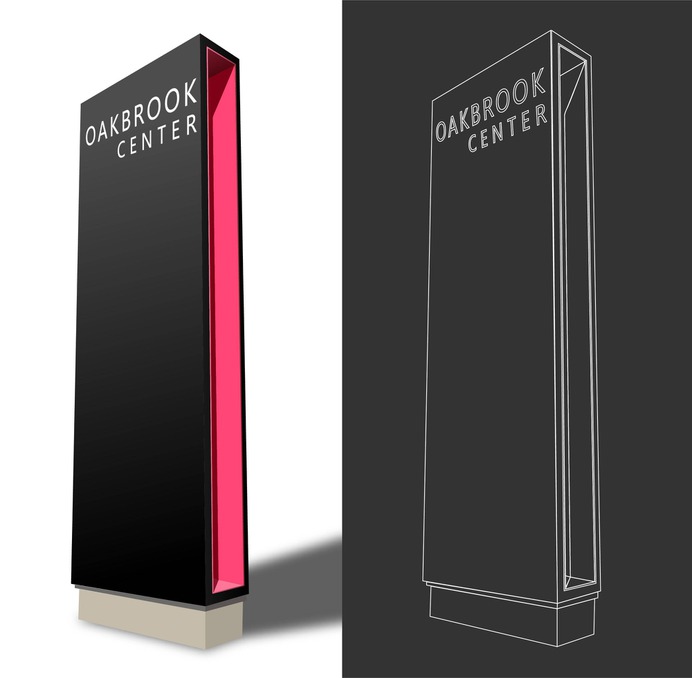 Wayfinding | Signage | Sign | Design | 镂空精神堡垒