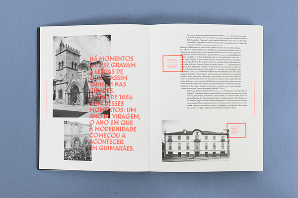 Interactive printing Book "O Vimaranense Errante" on Behance #book