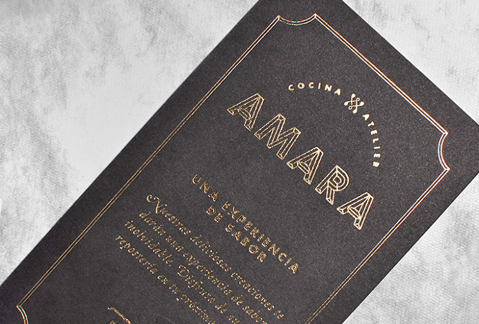 Amara by Firmalt #business card #graphic design #print