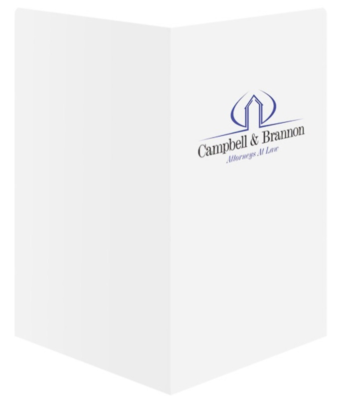 Legal Size Presentation Folder for Attorney at Law