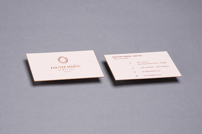 Danh Hien Jewelers jewelry branding corporate design diamond beautiful minimal design inspiration mindsparkle mag www.mindsparklemag.com