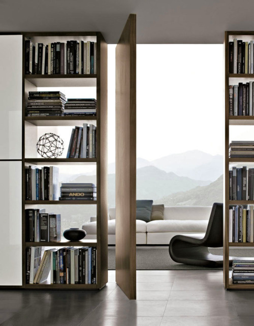 Image Spark Image tagged "door", "architecture", "room" constanzaines #bookcases #interiors