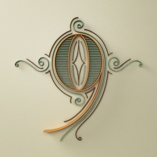 YIPPIEHEYftkdtk #ornaments #art #deco #type #3d #jugendstil