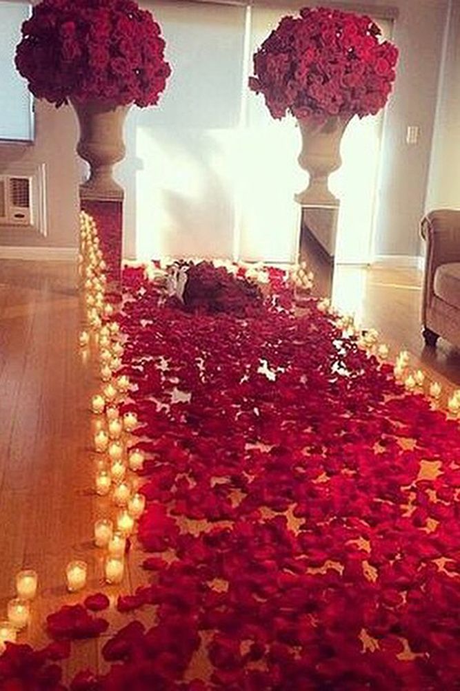 Valentine’s day proposal is a very cute and romantic way to pop the question. Thinking how to ask her to marry you? Don’t forget about the main rule of Valentine’s Day – many-many hearts!